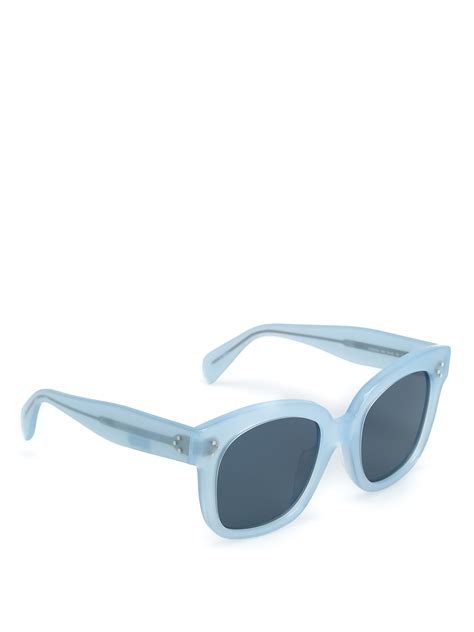 celine sunglasses light blue retro|celine sunglasses discount.